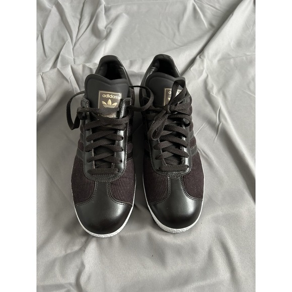 ADIDAS Originals gazelle Mens Sz 8.5 Brown Corduroy EUC casual walking shoe - Picture 3 of 5